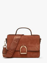 Sac Bandouli�re S Altesse Suede Etrier Marron altesse suede EASU048S