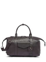 Cabin Duffle Bag Flandres In Leather Etrier Brown flandres EFLA991S