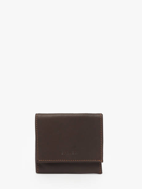 Purse Oil Leather Etrier Black oil EOIL097