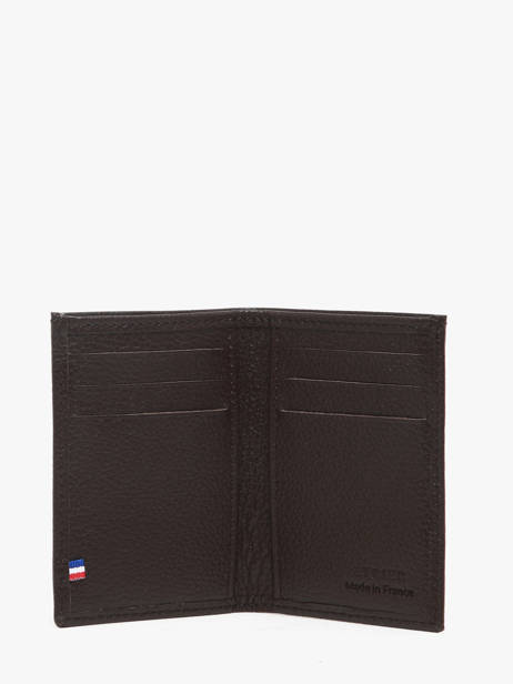 Porte-cartes Madras Cuir Etrier Marron madras EMAD013 vue secondaire 1