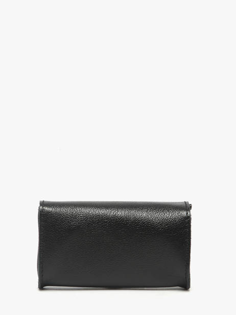 Porte-monnaie Cuir Etrier Noir etincelle irisee EETI5018 vue secondaire 2